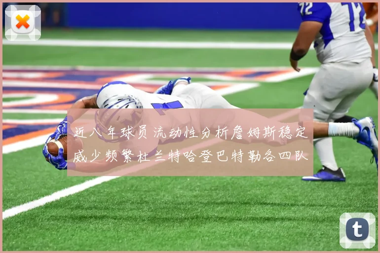 近八年球员流动性分析詹姆斯稳定威少频繁杜兰特哈登巴特勒各四队
